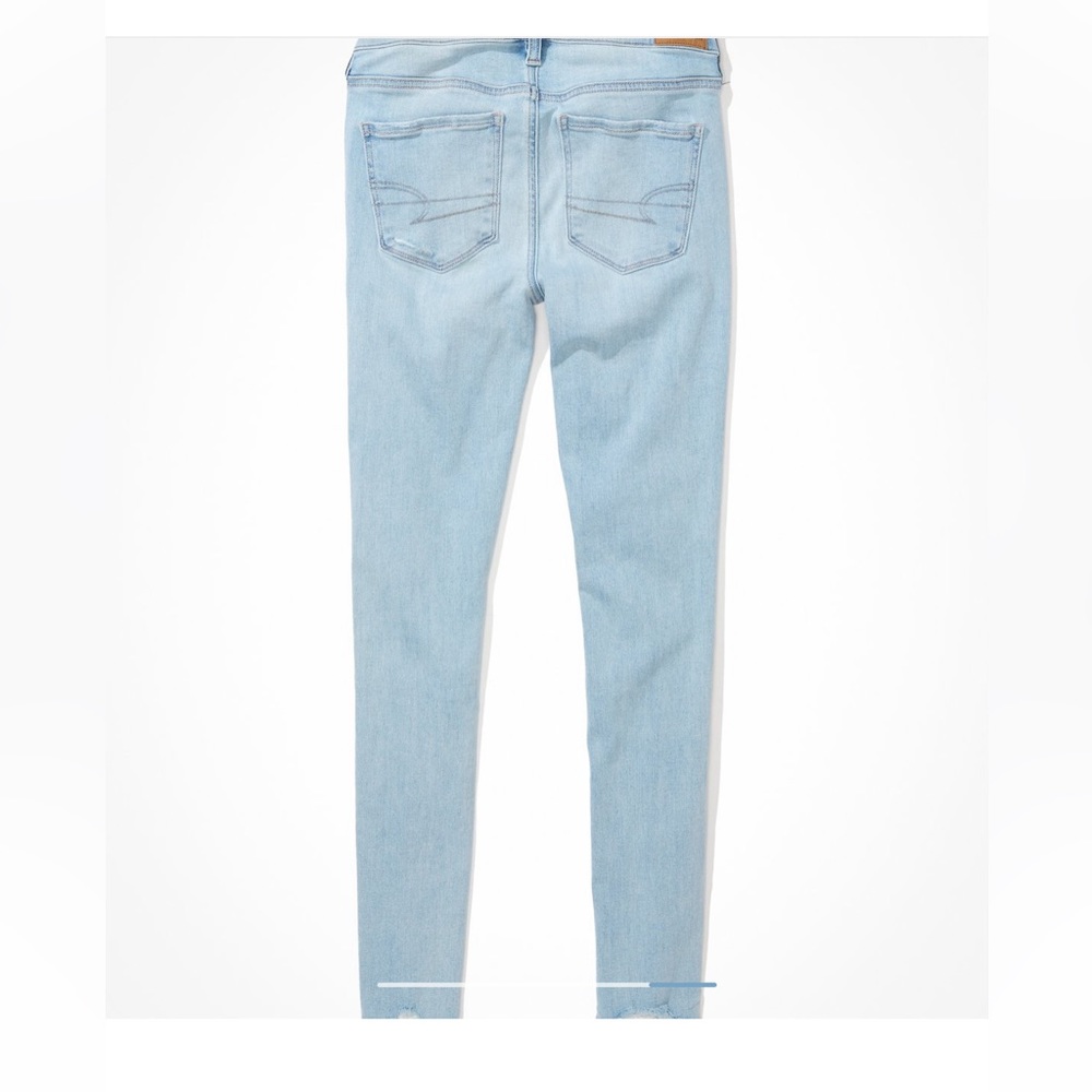 AE Ne(x)t Level Ripped Low Rise Jeggings - Picture 2 of 6